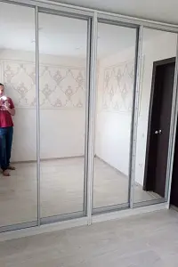 Шкаф-купе ХИТ 2-х дверный с зеркалами