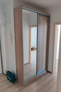 Шкаф-купе 2-х дверный ХИТ с одним зеркалом