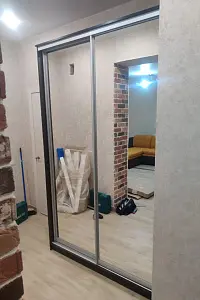 Шкаф-купе ХИТ 2-х дверный с зеркалами