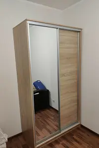 Шкаф-купе 2-х дверный ХИТ с одним зеркалом