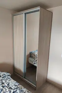 Шкаф-купе 2-х дверный ХИТ с одним зеркалом