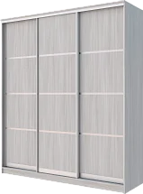 Картинка Шкаф купе 3-х дверный с разделителем 2200 2014 620 от интернет-магазина Купи-купе