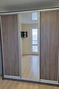 Шкаф-купе ХИТ 3-х дверный с одним зеркалом