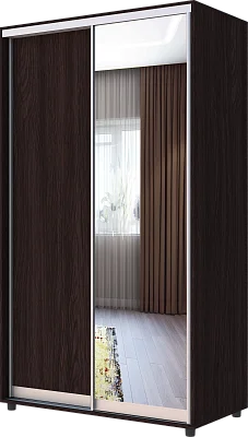 картинка Шкаф-купе ЭКОН 2-х дверный с одним зеркалом от магазина КУПИ КУПЕ