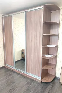 Шкаф-купе ХИТ 3-х дверный с одним зеркалом