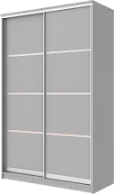 Картинка Шкаф-купе 2-х дверный с разделителями 2400 1200 620 от интернет-магазина Купи-купе
