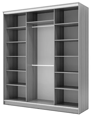 картинка Шкаф-купе 3-х дверный с пескоструйным рисунком Сетка от магазина КУПИ КУПЕ