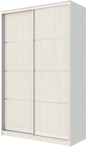 Картинка Шкаф-купе 2-х дверный с разделителями 2400 1682 420 от интернет-магазина Купи-купе