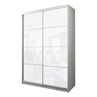 картинка Шкаф-купе 2-х дверный МАКС с белой пленкой Oracal от магазина КУПИ КУПЕ