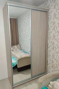 Шкаф-купе 2-х дверный ХИТ с одним зеркалом