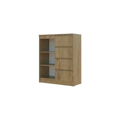 картинка Комод СОФТ 1 дверный с 4-мя ящиками справа от магазина КУПИ КУПЕ