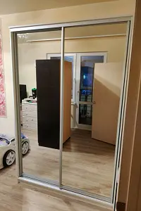 Шкаф-купе ХИТ 2-х дверный с зеркалами